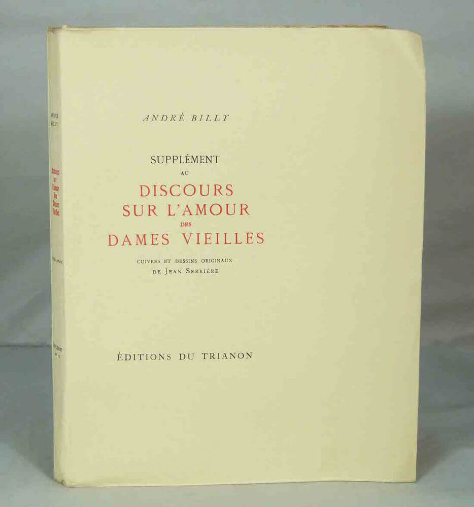 Supplément au discours sur l'amour des dames vieilles