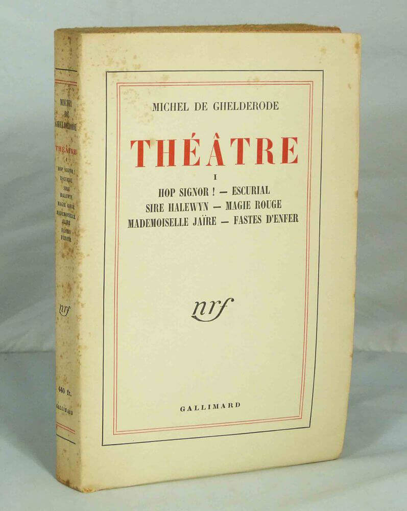 Théâtre, I.