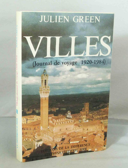 Villes (Journal de voyage 1920-1984)