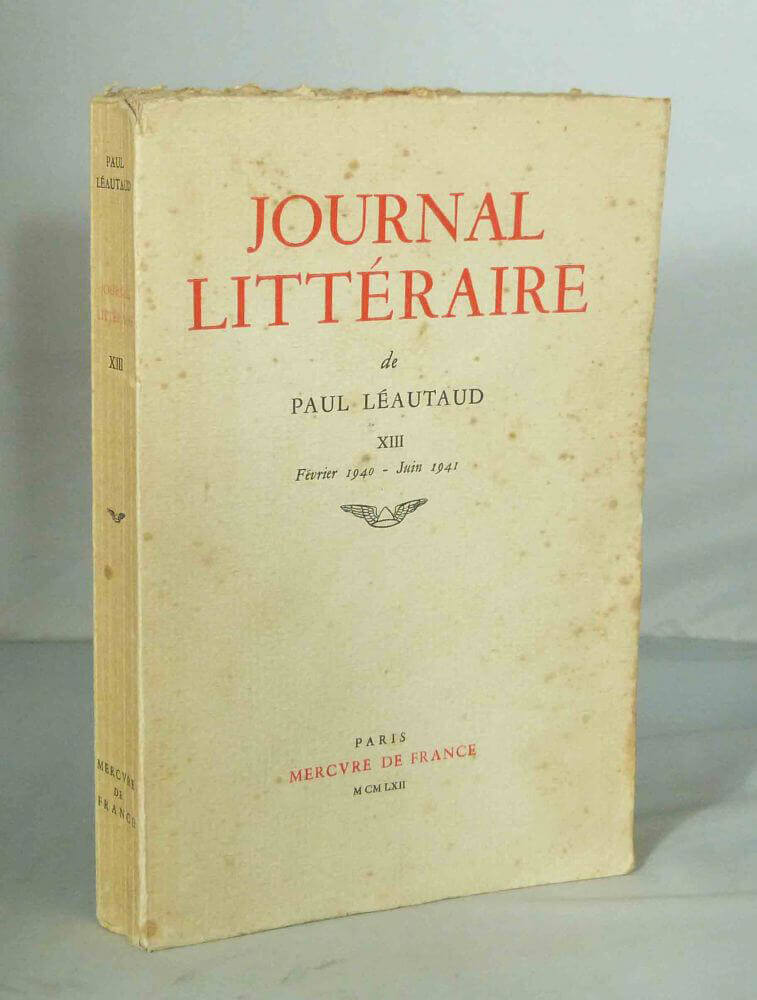 Literary Diary. February 1940 - June 1941