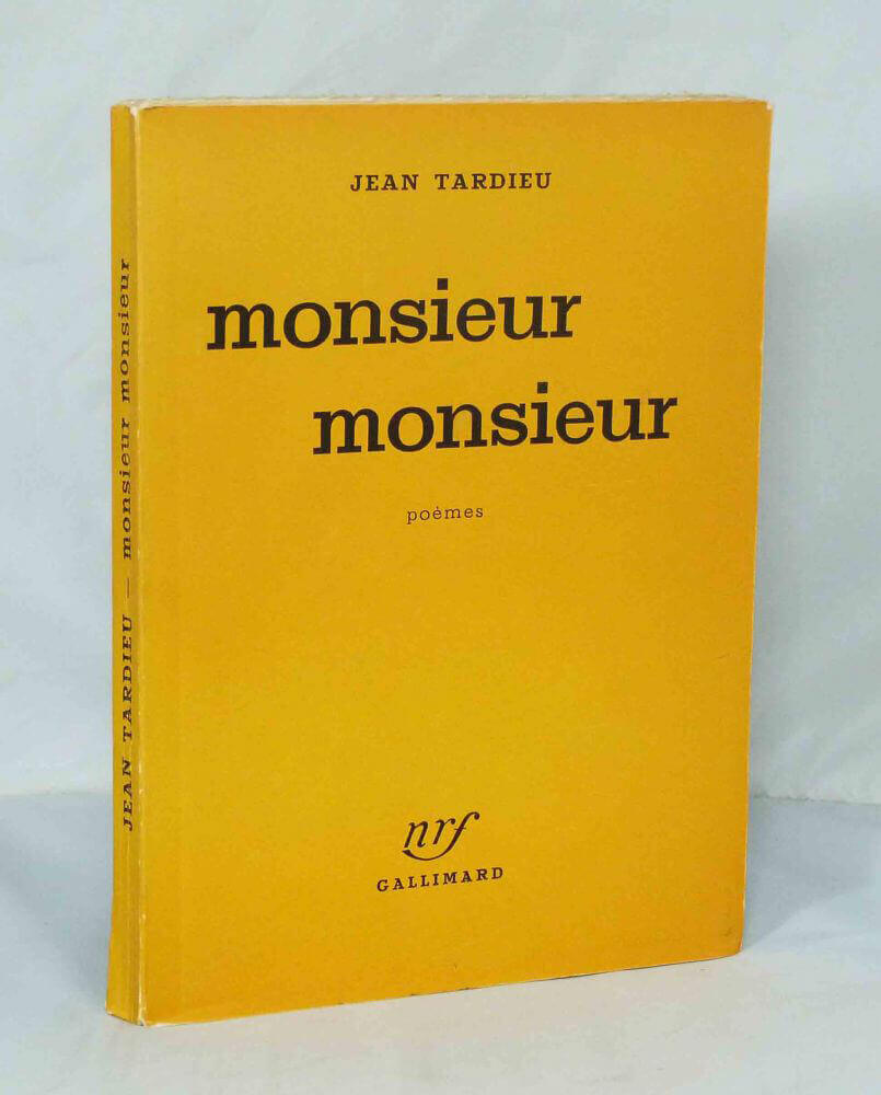 Monsieur Monsieur.