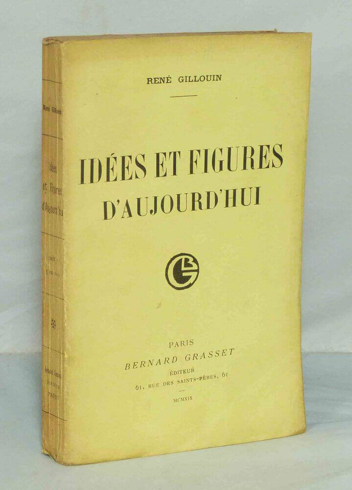 Idées et figures d'aujourd'hui