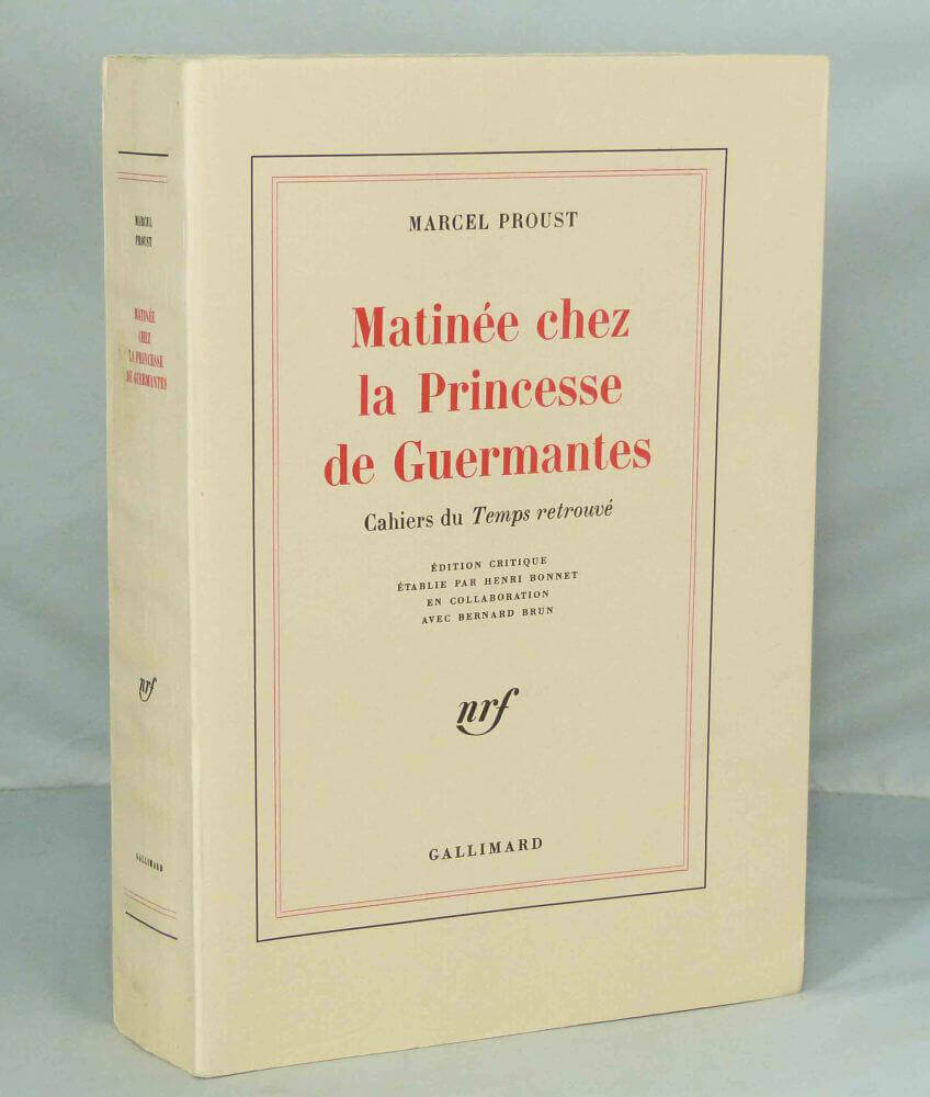 Morning at the Princesse de Guermantes's.