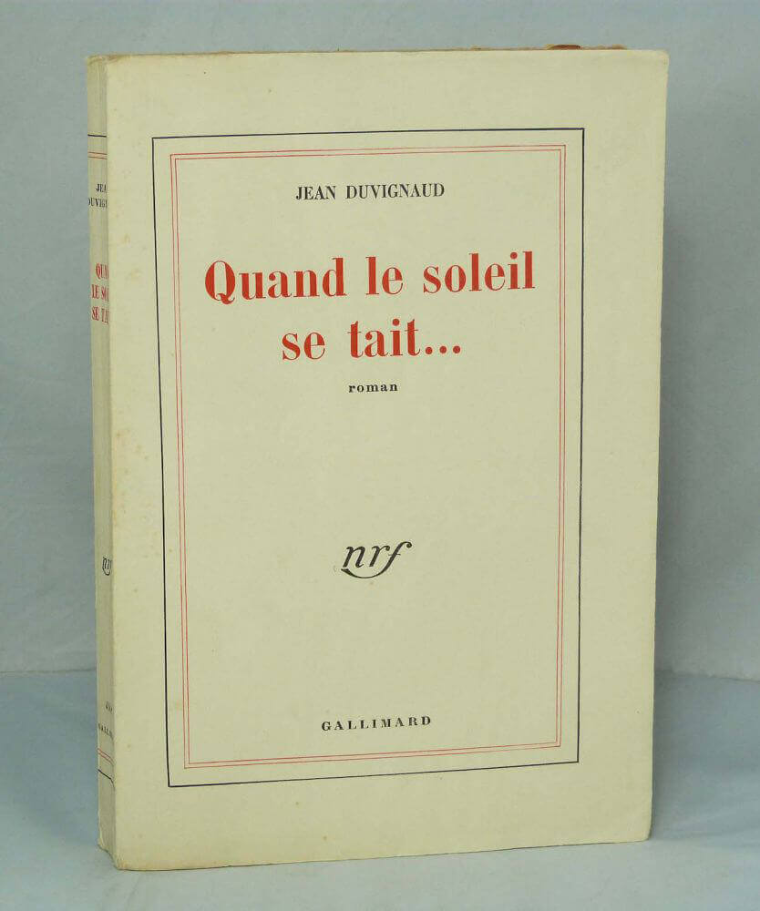Quand le soleil se tait...
