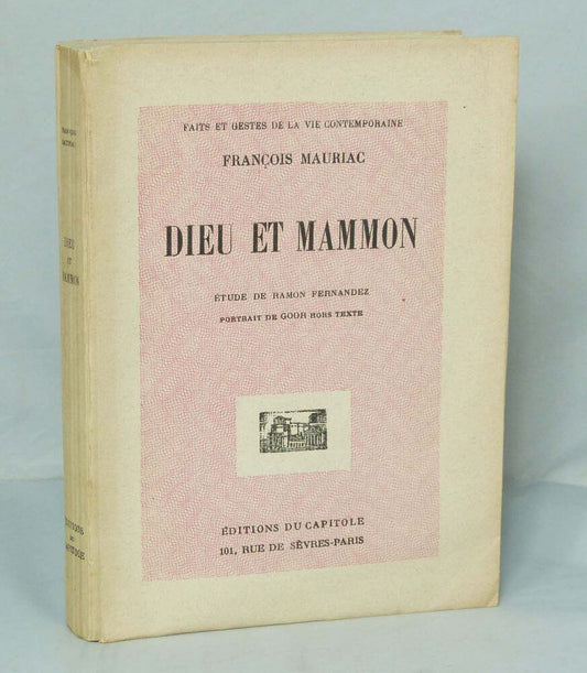 Dieu et Mammon.