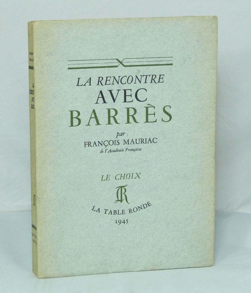 La rencontre avec Barrès