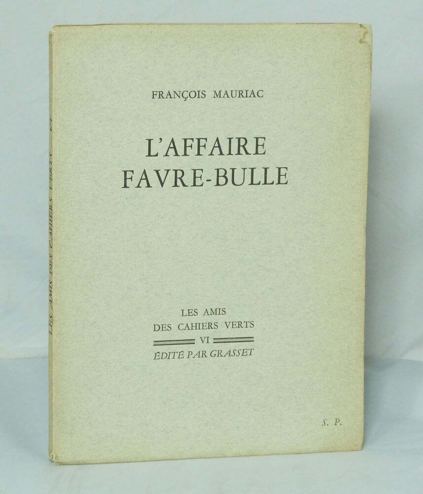 L'affaire Favre-Bulle