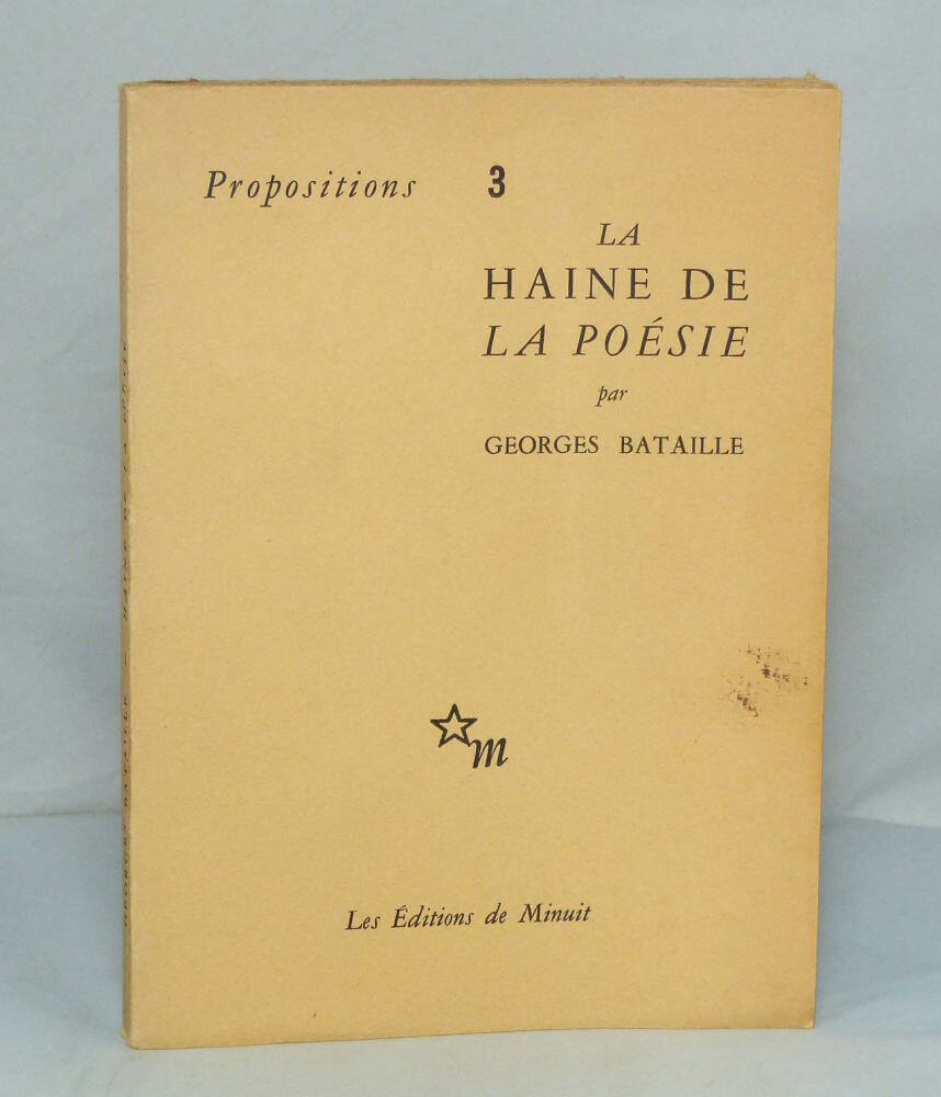 The hatred of poetry
