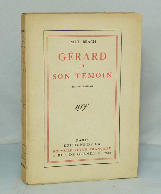 Gerard et son témoin