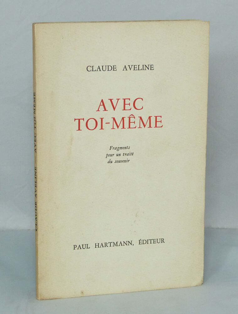Avec toi-même.