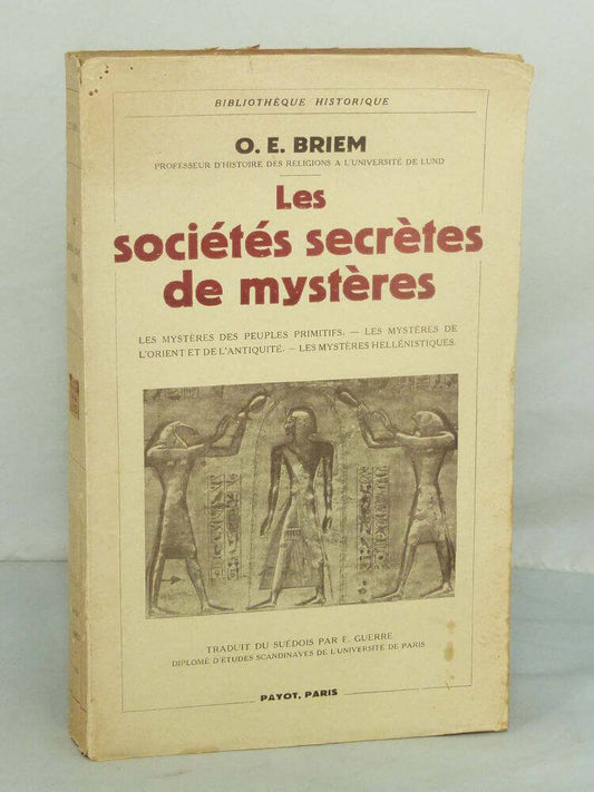 Les sociétés secrètes de mystères
