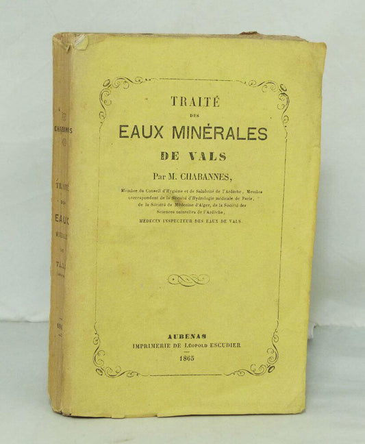 Treatise on the Mineral Waters of Vals