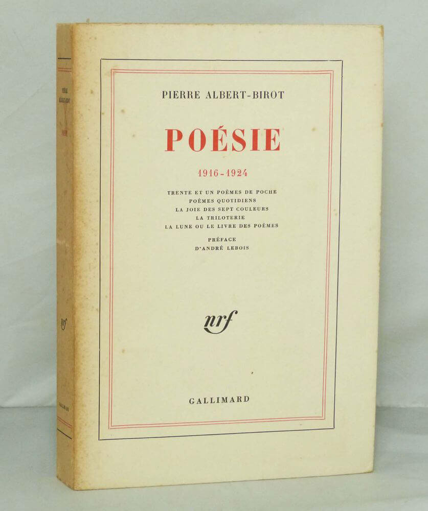 Poésies. 1916-1924.