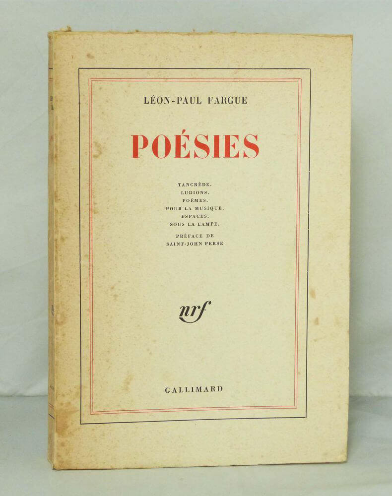 Poésies.