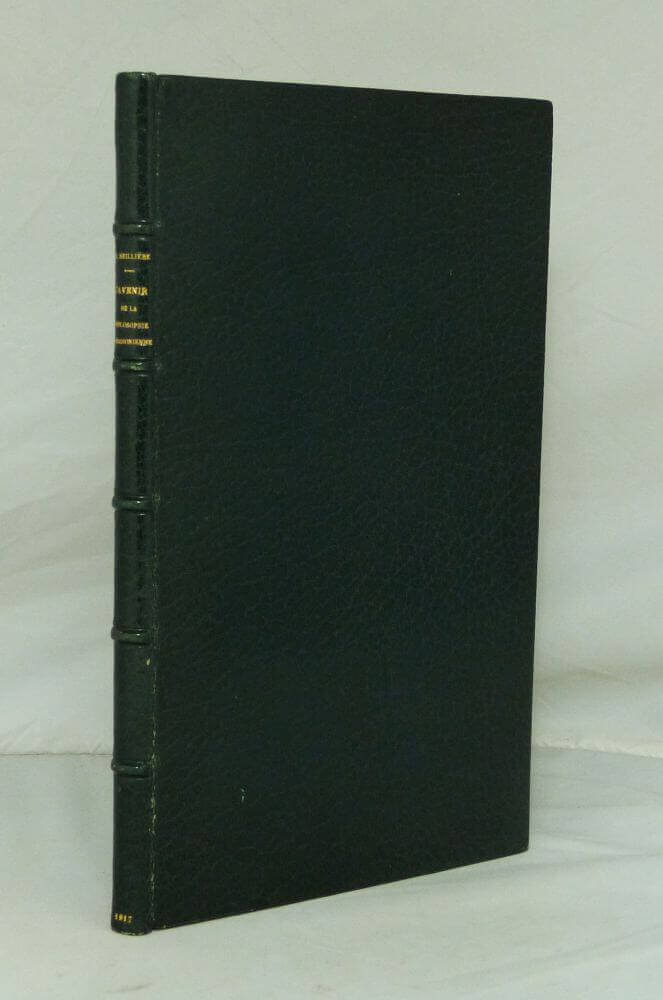 L'Avenir de la philosophie bergsonienne