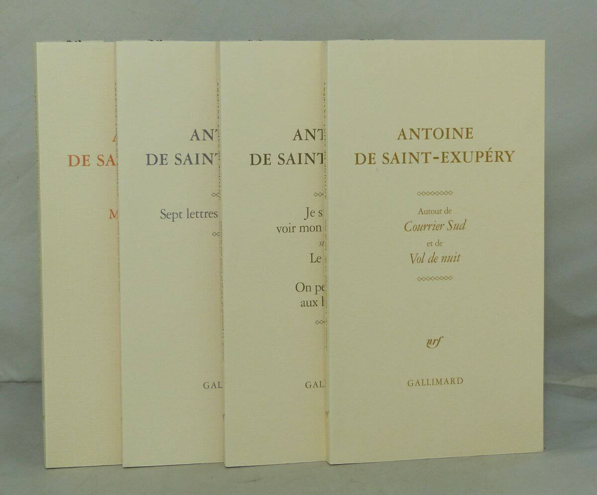 Manon, danseuse. - Sept lettre à Natalie Paley. - Autour de Courrier Sud et de Vol de nuit. - Je suis allé voir mon avion ce soir.
