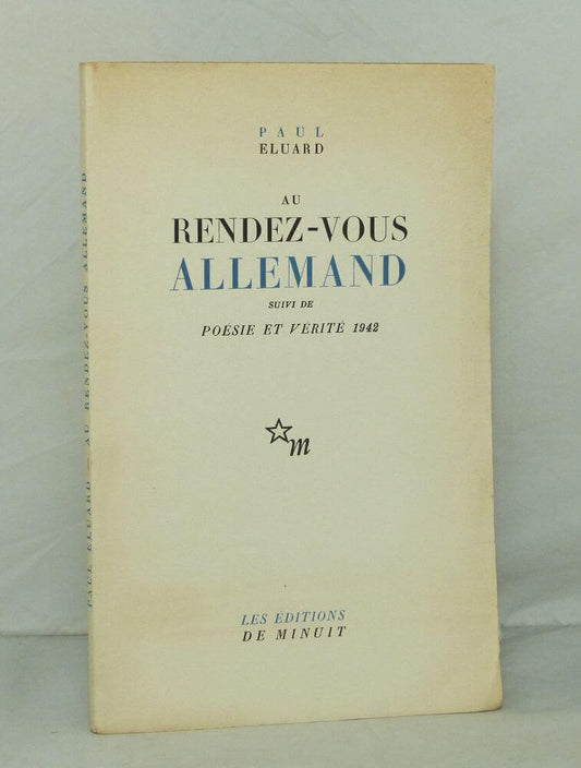 German Rendezvous followed by Poetry and Truth 1942