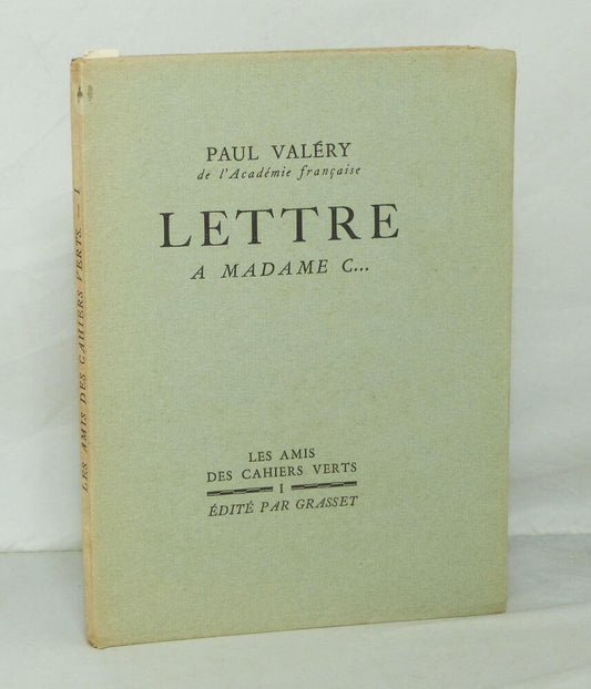 Lettre à Madame C...