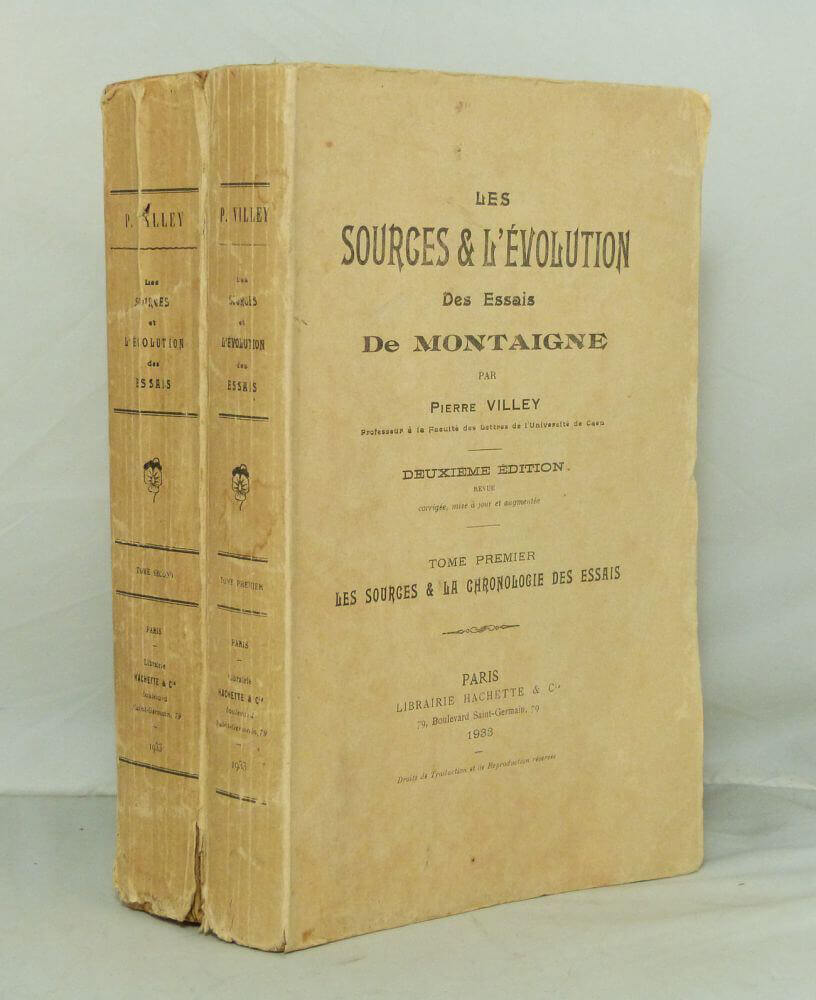 Les sources de l'évolution des Essais de Montaigne