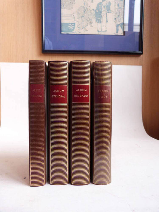 Album Zola - Stendhal - Rimbaud - Verlaine