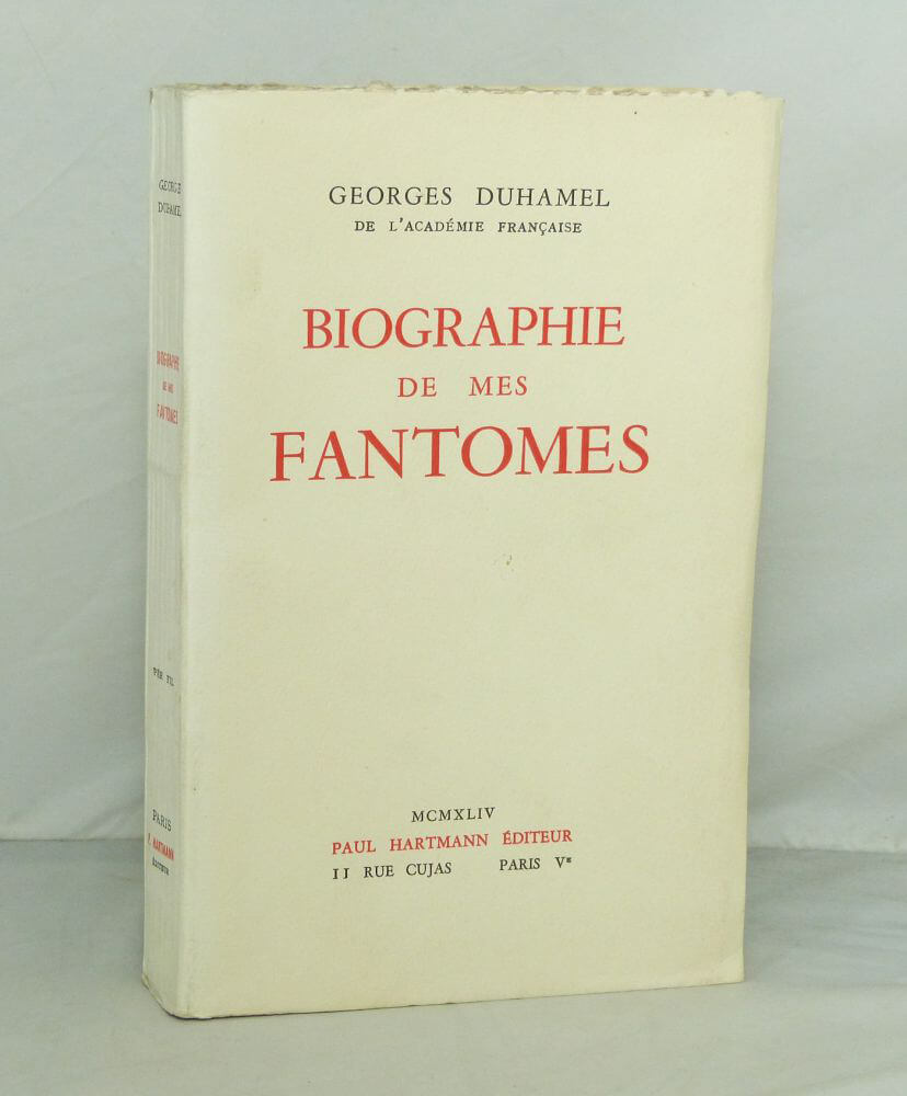 Biographie de mes fantômes 1901-1906