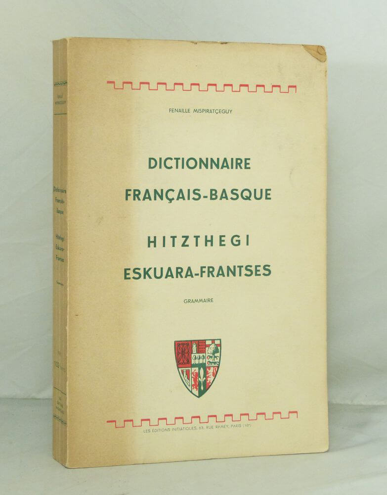Dictionnaire français-basque.