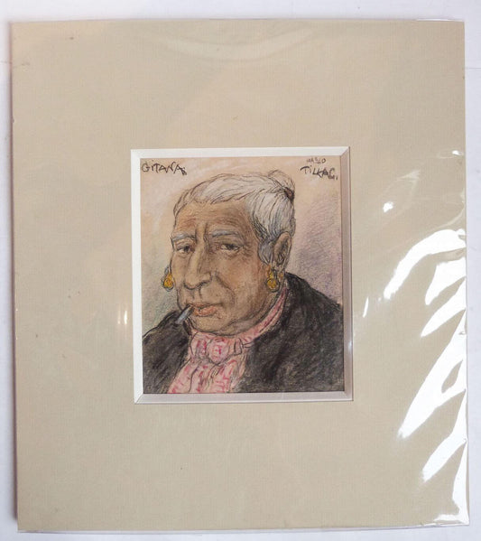Dessin original GITANA de Pablo TILLAC