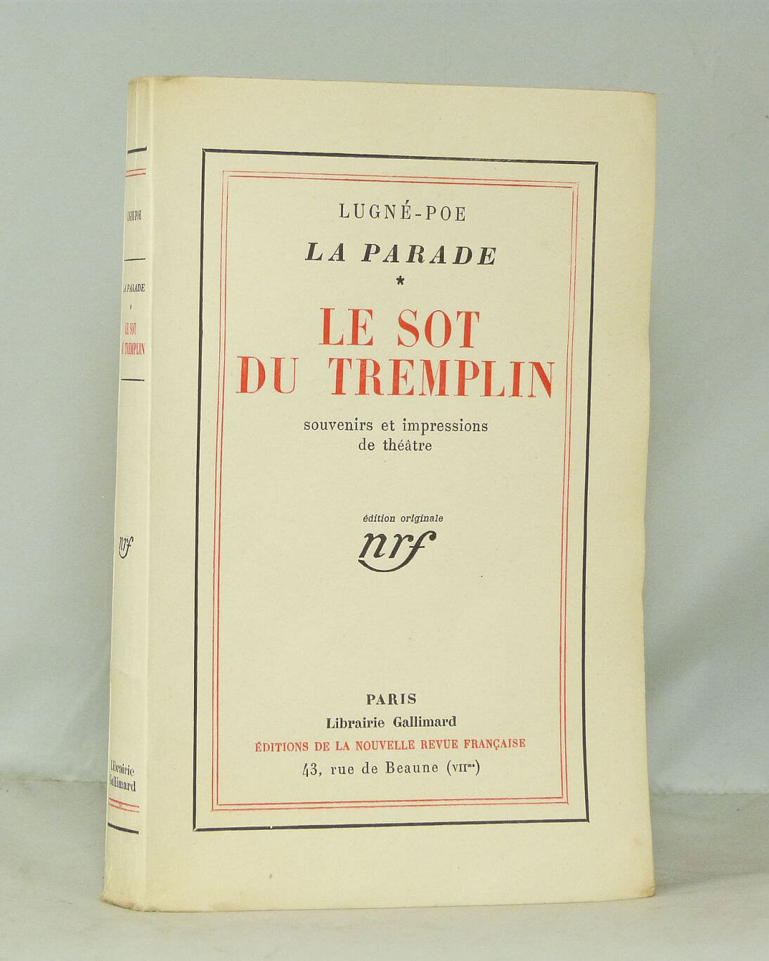 Le sot du tremplin.