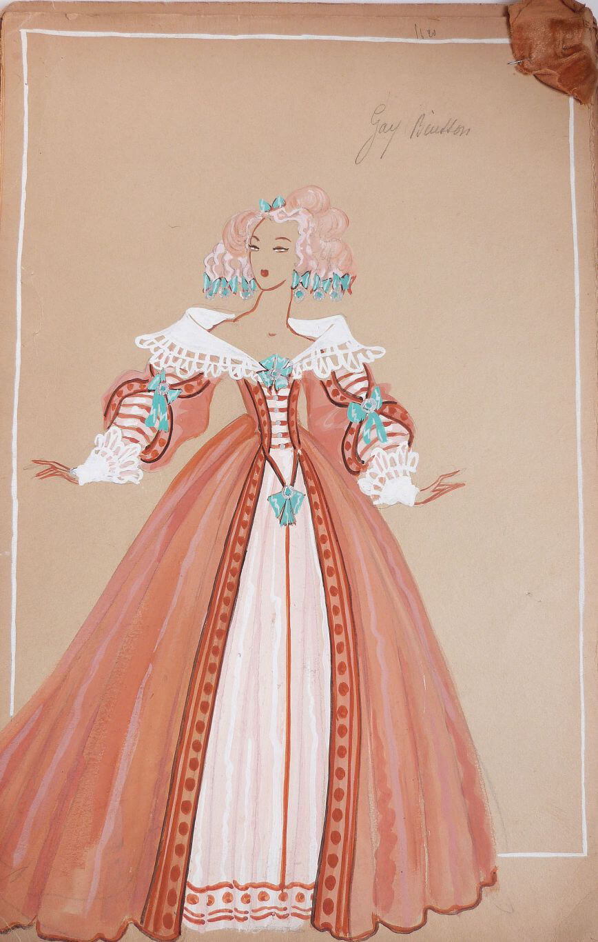 Dessin original de Jenny Carré (1902-1945)
