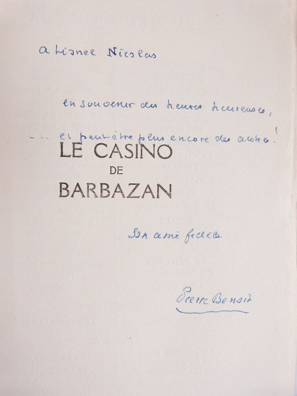 Le casino de Barbazan