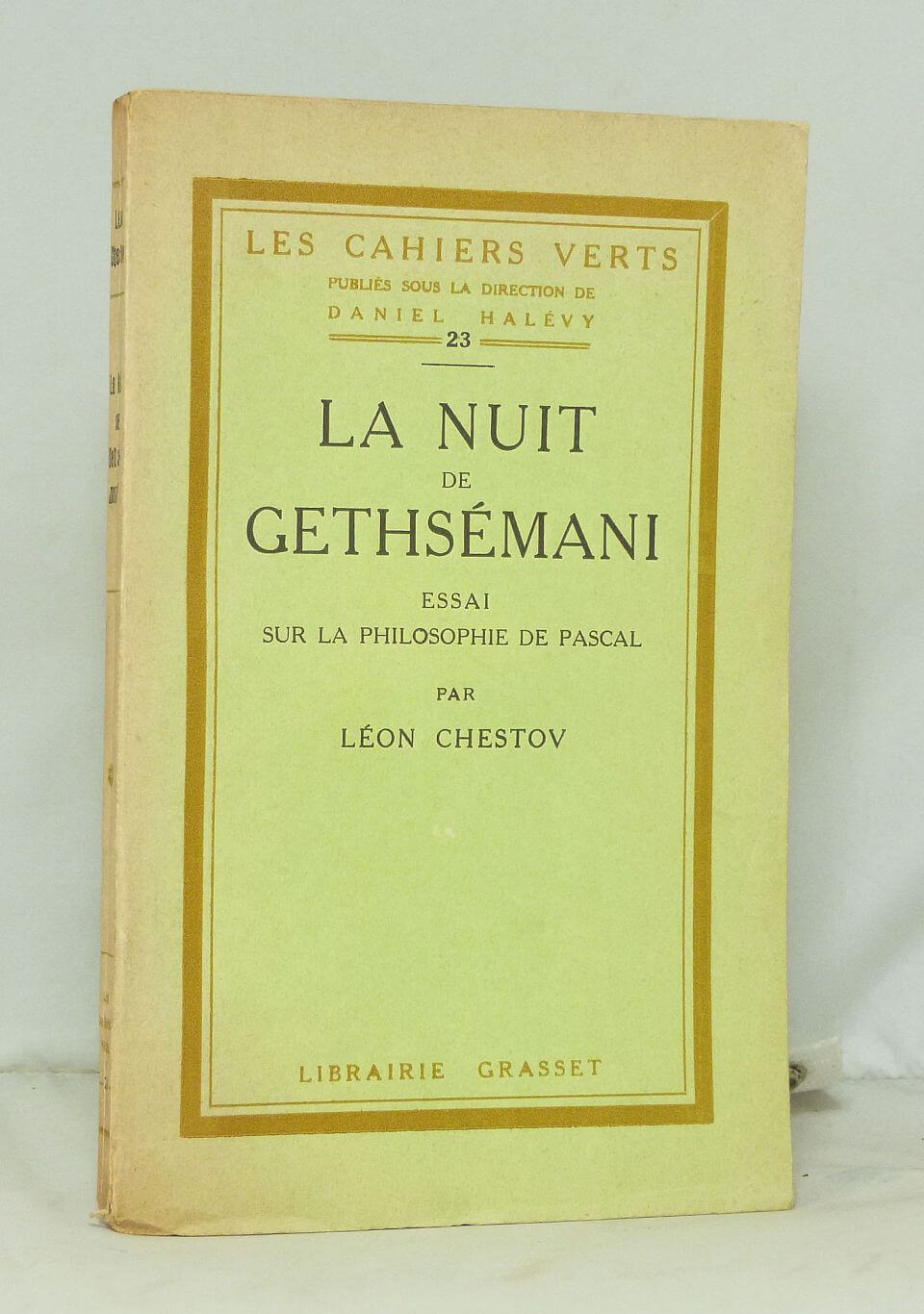 La nuit de Gethsémani.