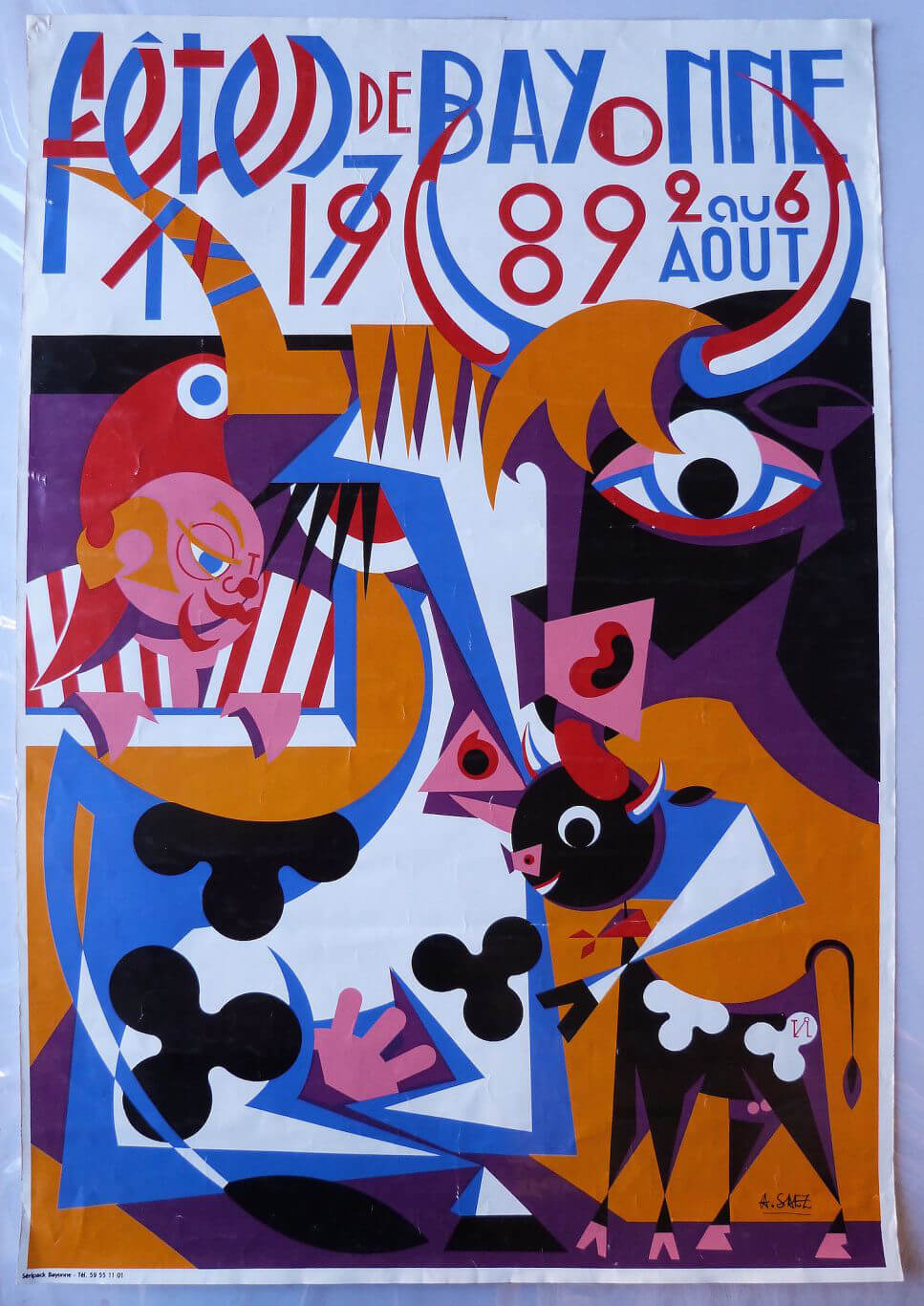 Bayonne Festival Poster 1989