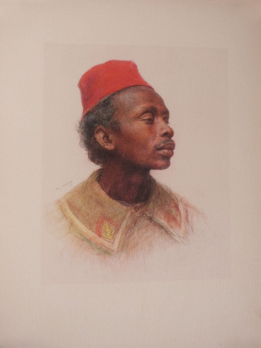 Les Alliés dans la guerre des nations. 80 types militaires d'après les pastels de Eugène Burnand