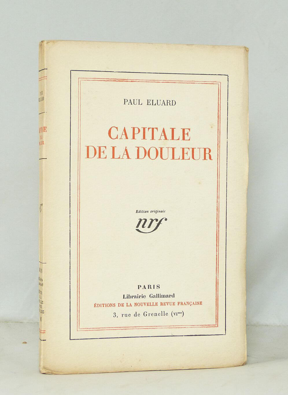 Capitale de la douleur