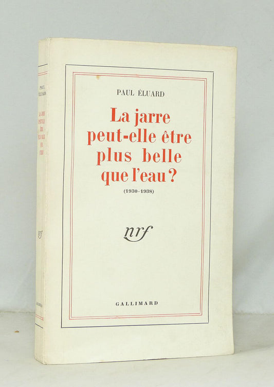 La jarre peut-elle être plus belle que l'eau?