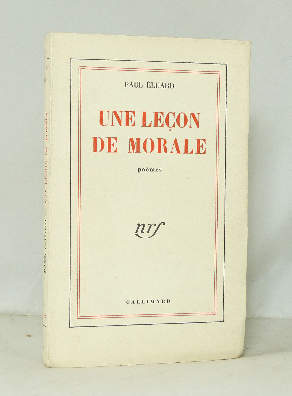 Une leçon de morale