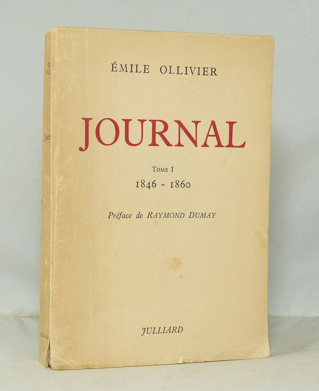 Journal 1846-1860. Tome 1.