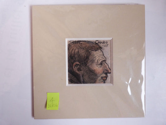 Dessin original Homme Cambo de Pablo TILLAC