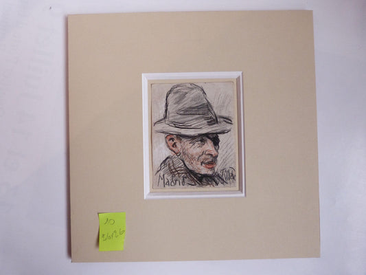 Dessin original Homme Madrid de Pablo TILLAC