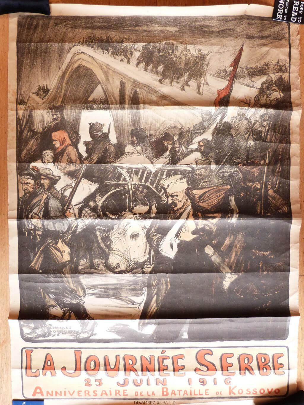 La Journée SERBE, 25 Juin 1916. Anniversaire de la Bataille de Kossovo