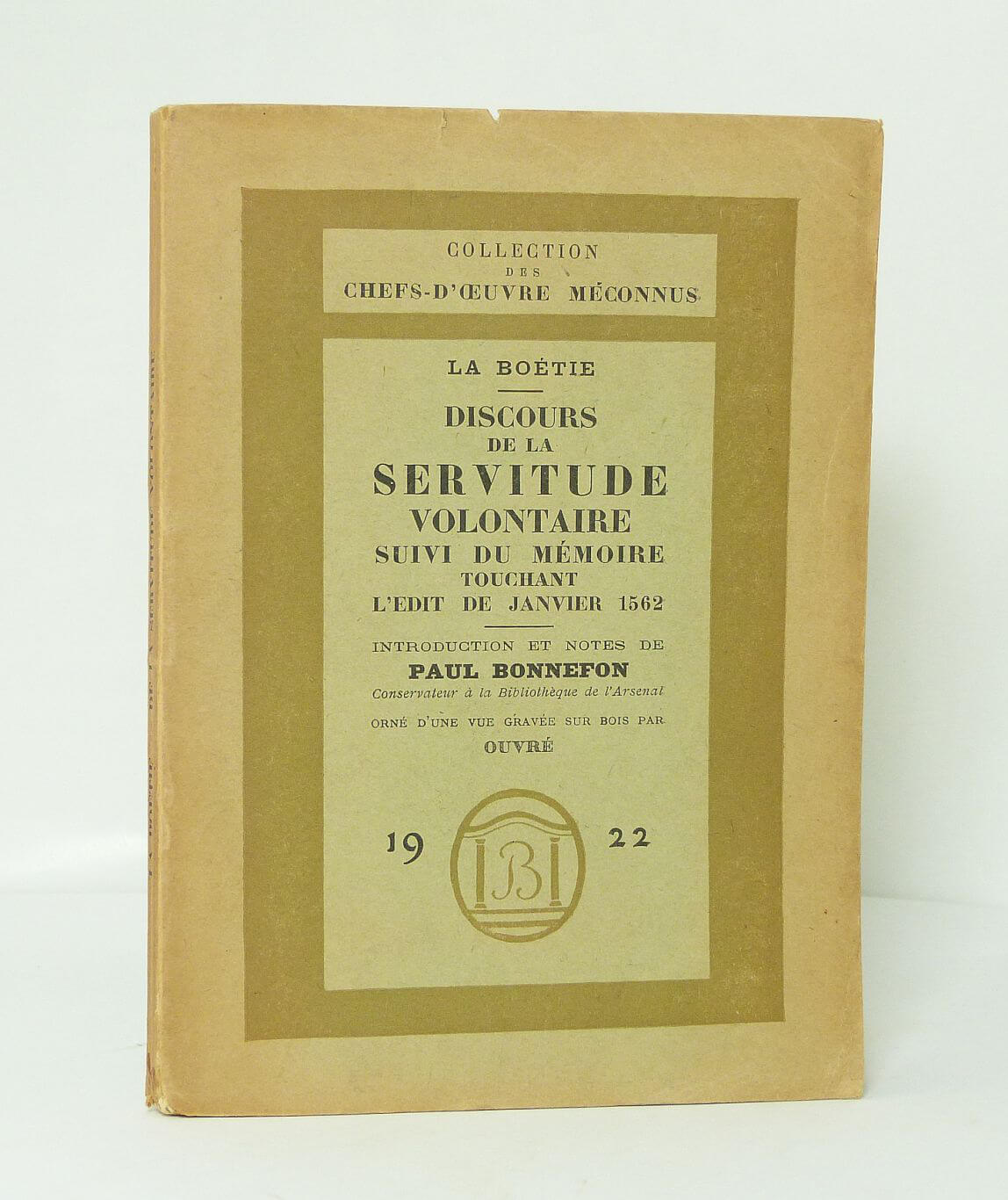 Discours de la servitude volontaire