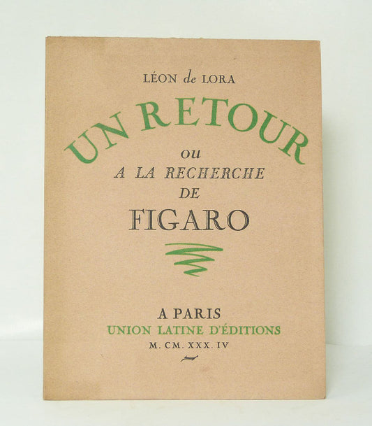 Un retour ou à la recherche de Figaro