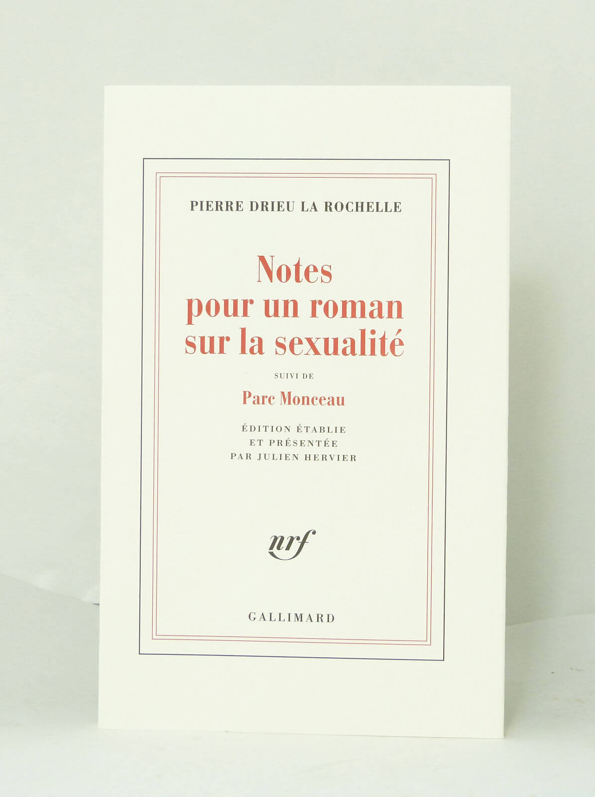Notes for a novel about sexuality.