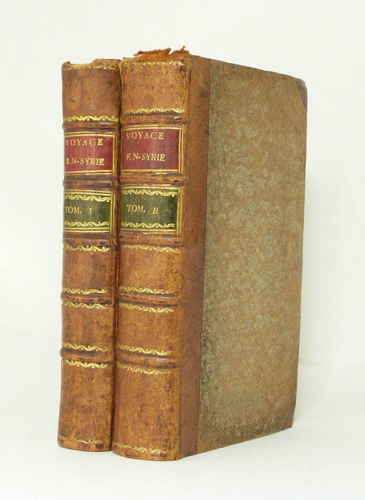 Voyage en Syrie et en Egypte, pendant les années 1783, 1784 et 1785. Avec deux cartes géographiques et deux planches gravées, représentant les Ruines du Temple du Soleil à Balbek, et celles de la ville de Palmyre, dans le désert de Syrie