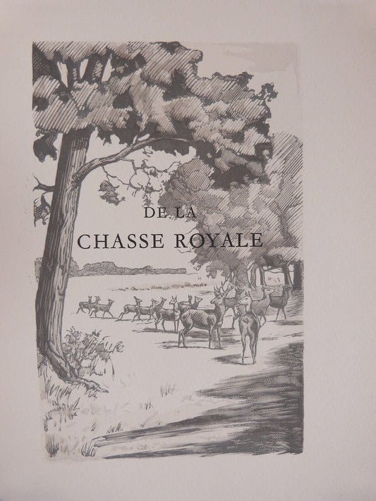 Livre du Roy Charles de la Chasse du cerf