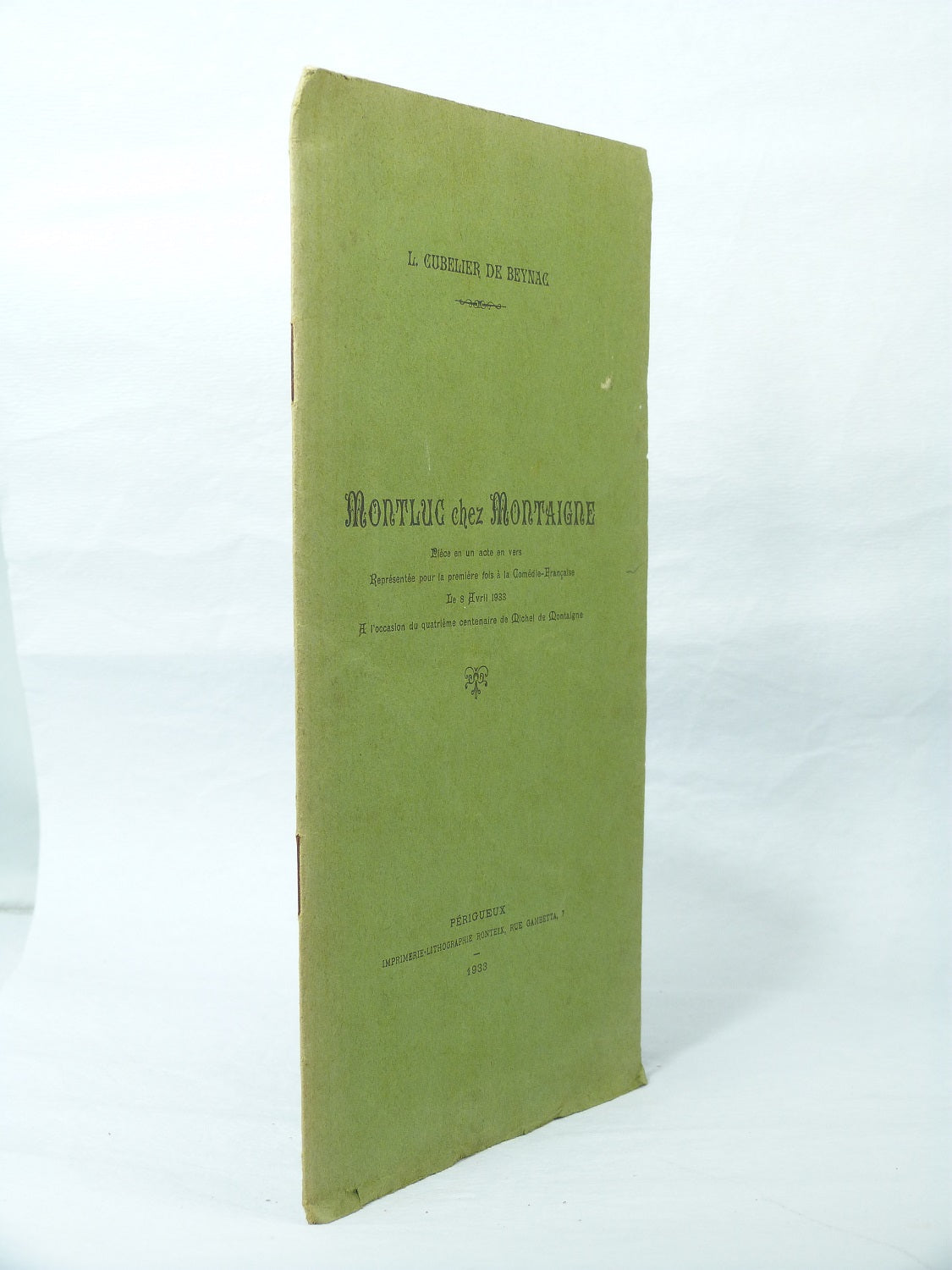 Montluc at Montaigne's