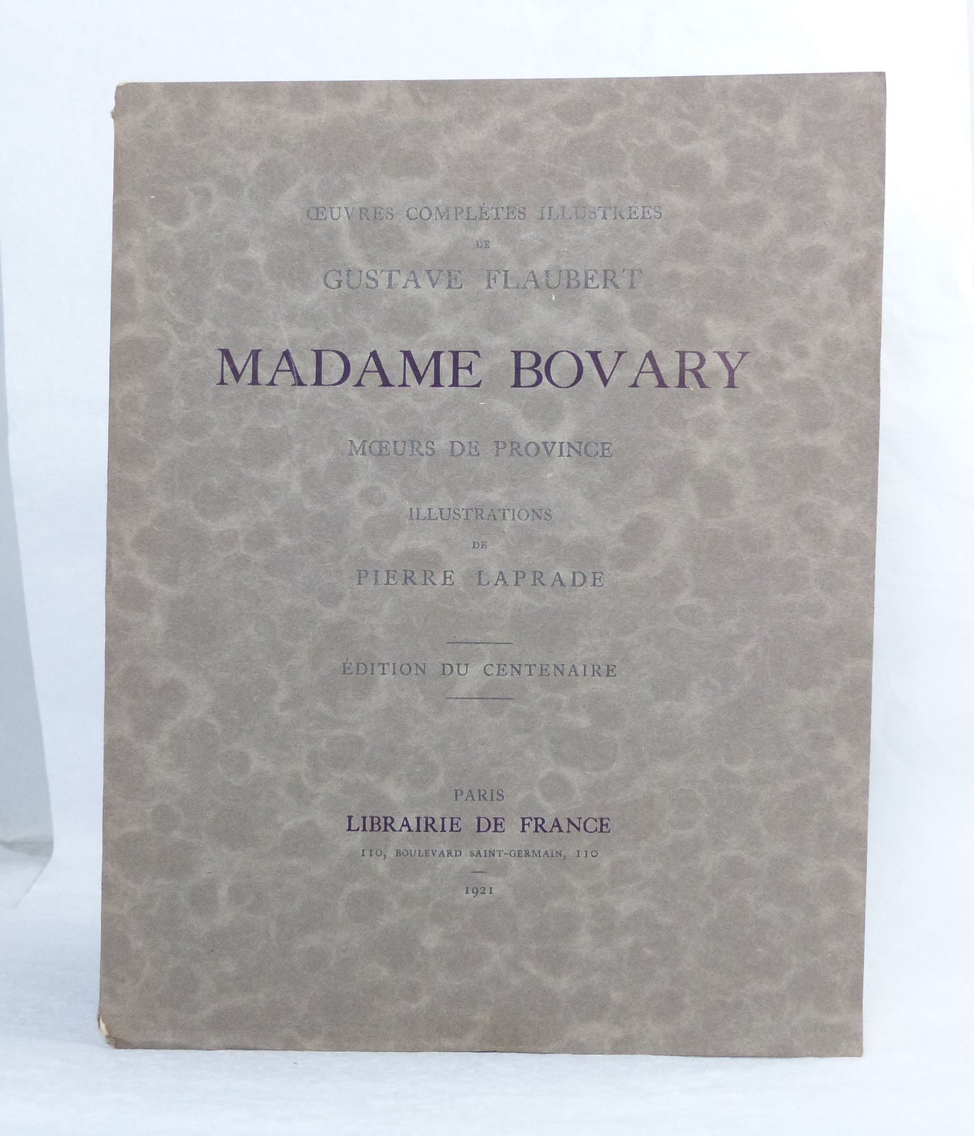 Madame Bovary. Moeurs de Provence.