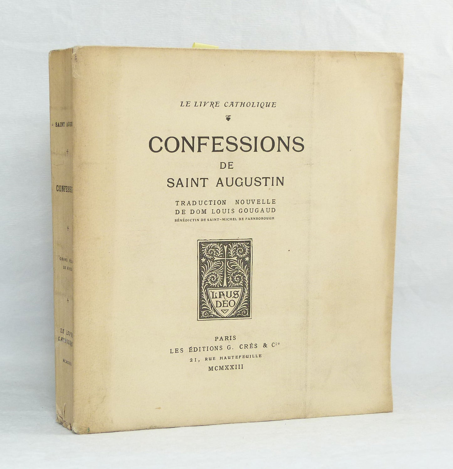 Confessions de Saint Augustin.