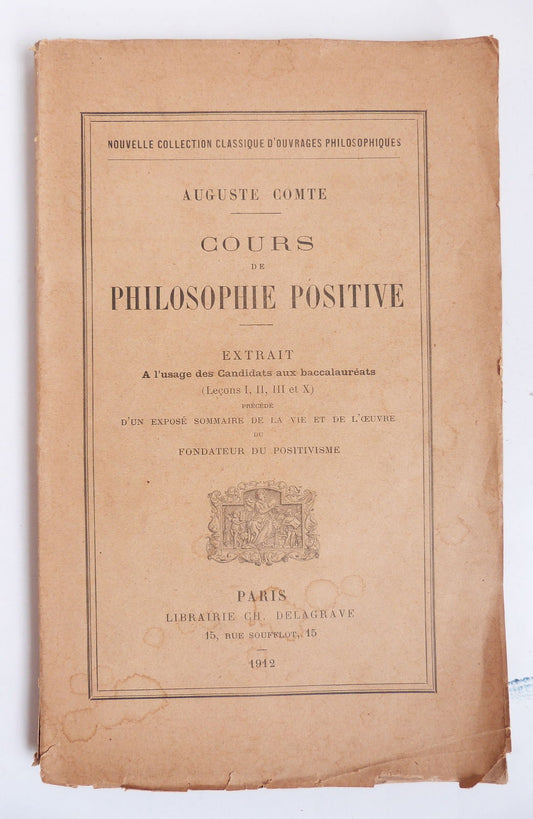 Course of Positive Philosophy