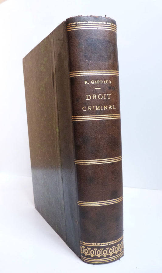 Précis de droit criminel